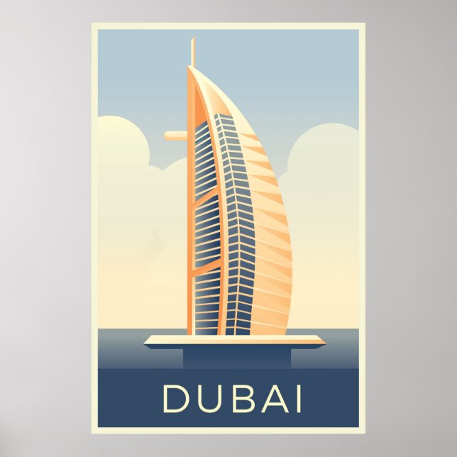 Poster Dubai UAE (Frente)