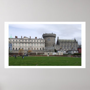 Póster Dublin Castle Irlanda