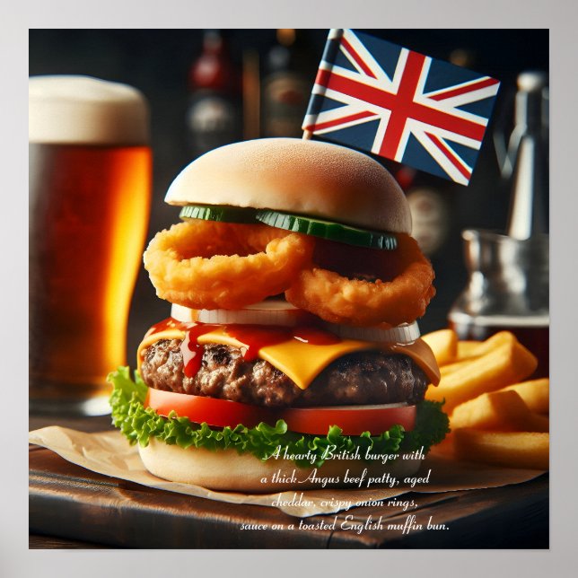 Poster Dublin Delight Burger (Frente)