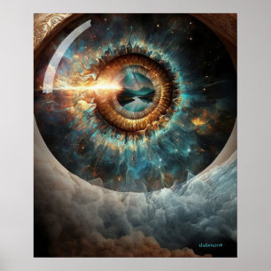 Poster Dubman Designs: Olho de Deus, Rio de Esperança