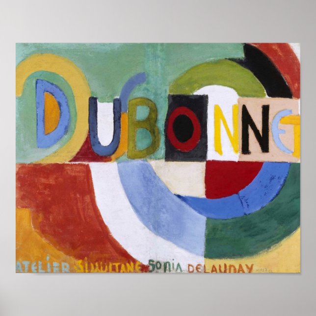 Poster Dubonnet | Sonia Delaunay | (Frente)