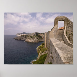 Poster Dubrovnik, Croatia