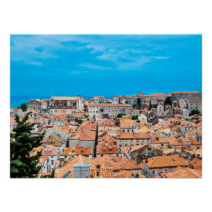 Póster Dubrovnik historic center