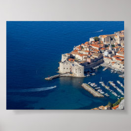 Poster Dubrovnik view