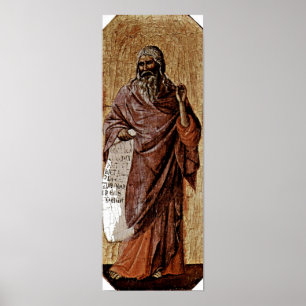 Póster Duccio di Buoninsegna - Profeta Isaiah