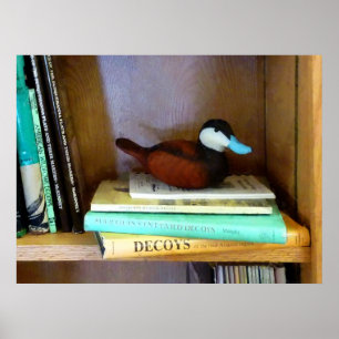 Póster Duck Decoy em Bookshelf