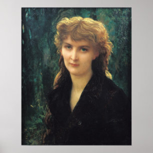 Poster d'Uckermann 1884 de Baronness Eleonore