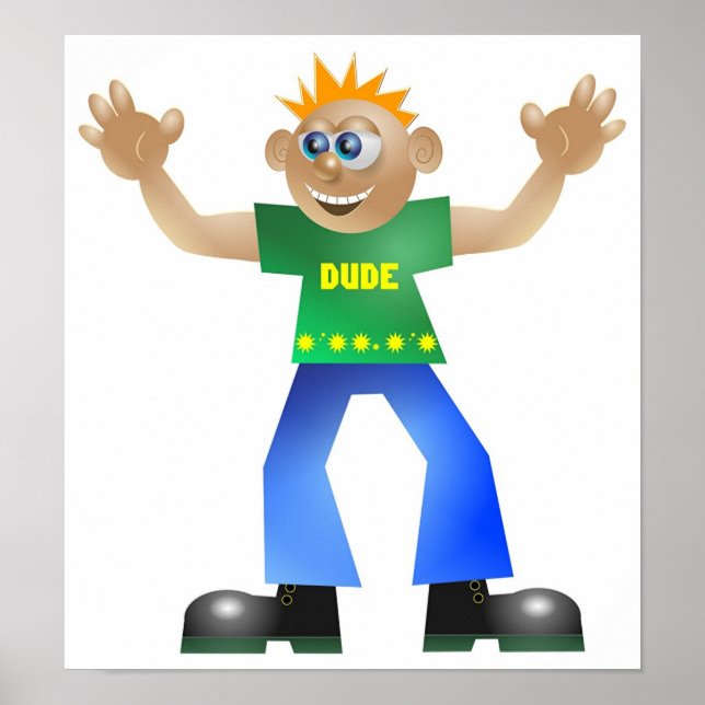 Poster Dude (Frente)