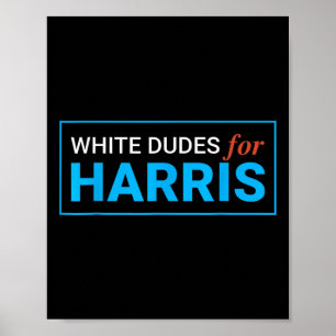 Poster Dudes Para Harris Harris Waltz 2024 Eleição Kamala