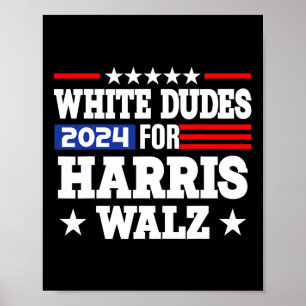 Poster Dudes Para Kamala Harris E Waltz WAlzheimer 2024