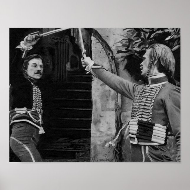 Póster Duellists (Frente)