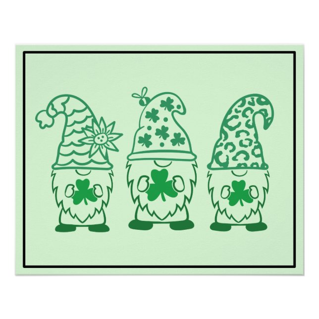 Póster Duendes do Dia de São Patrício-67845 (Frente)