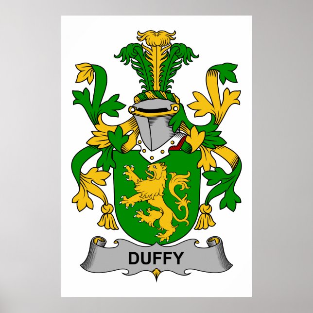 Póster Duffy Family Crest (Frente)