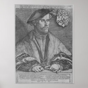 Poster Duke Wilhelm V de Cleve, 1540