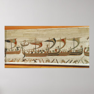 Póster Duke William and his fleet cross the Channel