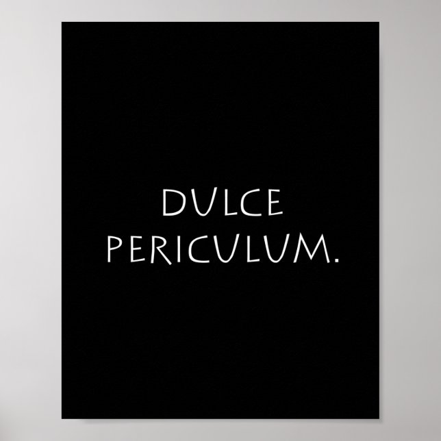 Poster Dulce periculum (Frente)
