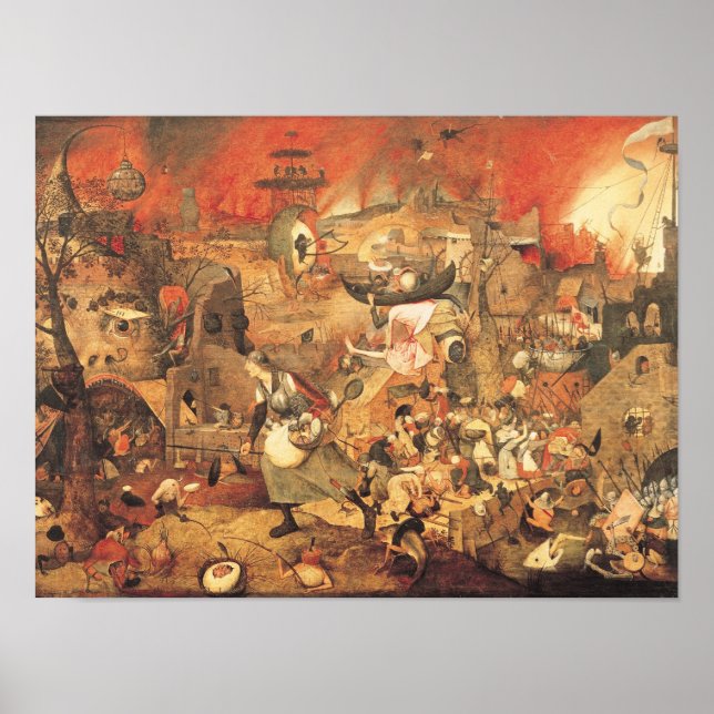 Póster Dulle Griet 1564 (Frente)