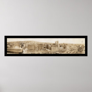 Poster Duluth, foto 1913 do manganês
