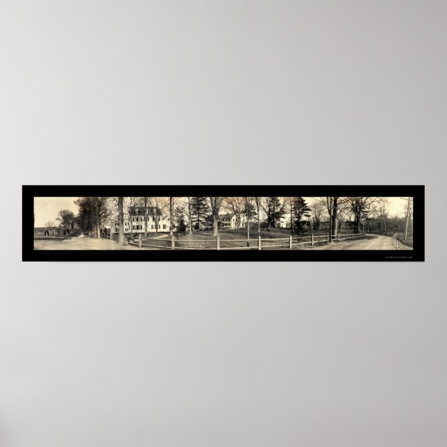 Póster Dummer Academy Newbury Foto 1911 (Frente)