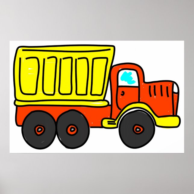 Poster Dump Truck (Frente)
