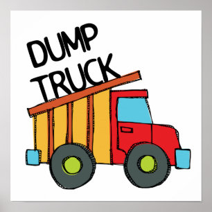 Póster Dump Truck