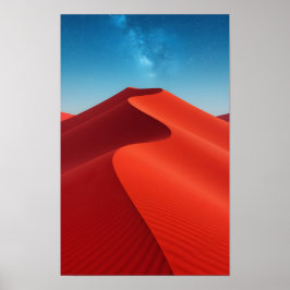 Poster Duna de Areia do Deserto