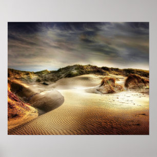 Poster Dunas do Mar do Norte