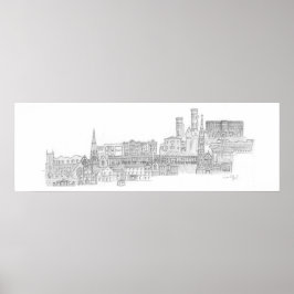 Poster Dungannon townscape