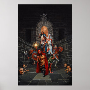 Póster Dungeon do Doom
