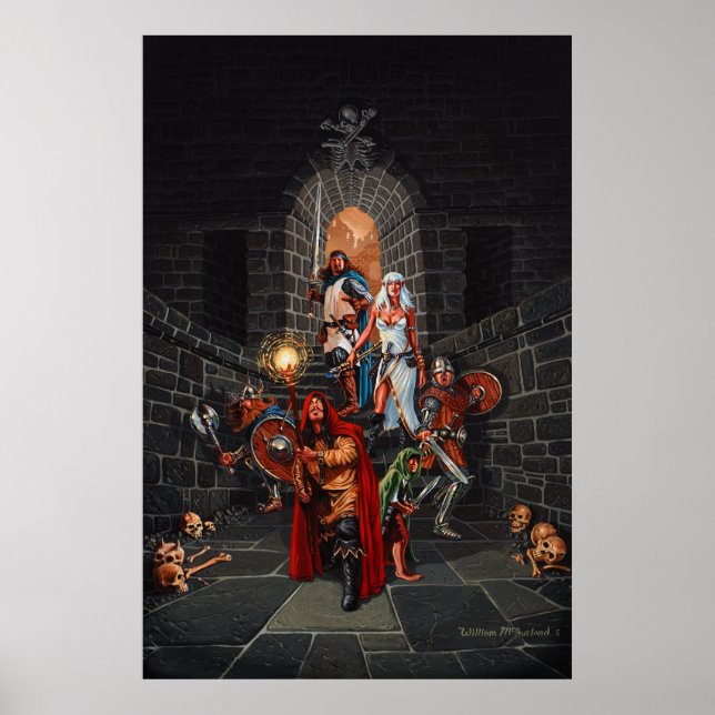 Póster Dungeon do Doom (Frente)