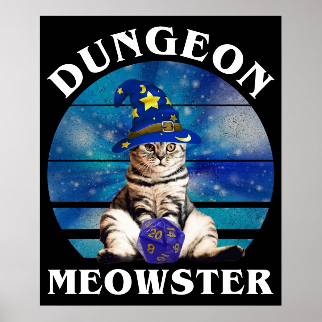 Poster Dungeon Meowster (Frente)