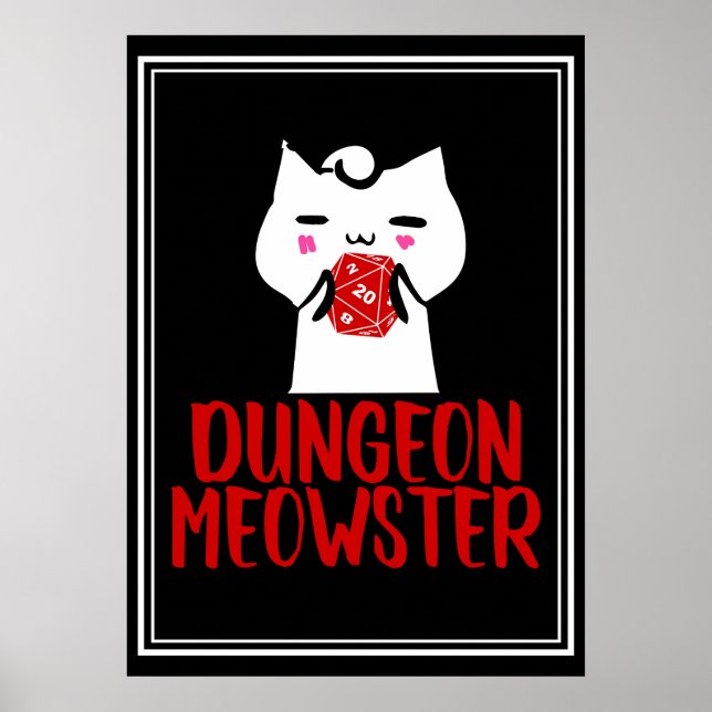 Poster Dungeon Meowster (Frente)