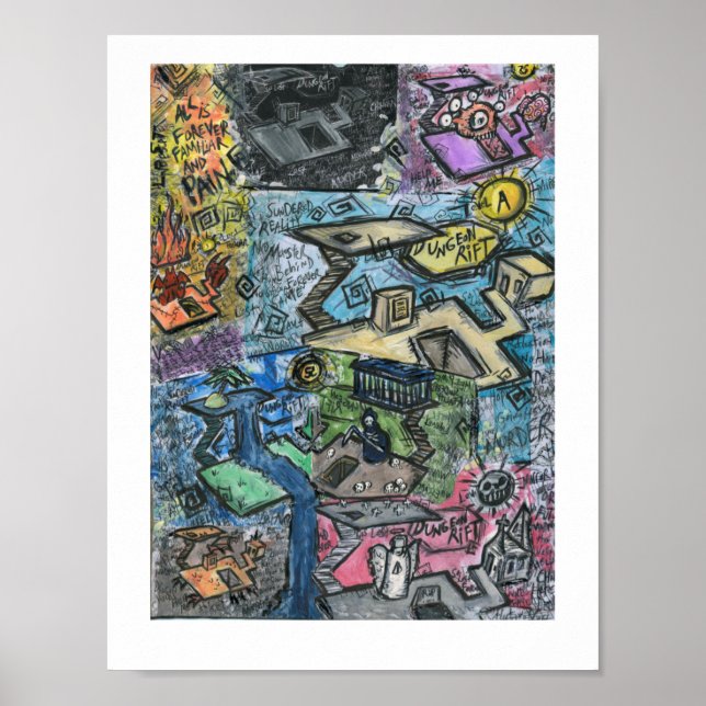 Póster Dungeon Rift Dungeon (Frente)