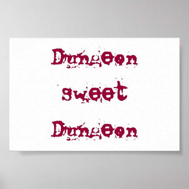 Poster Dungeon, Sweet, Dungeon (Frente)