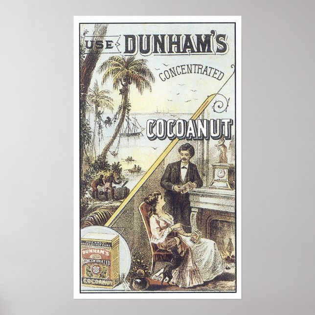 Póster Dunhams Cocoanut (Frente)