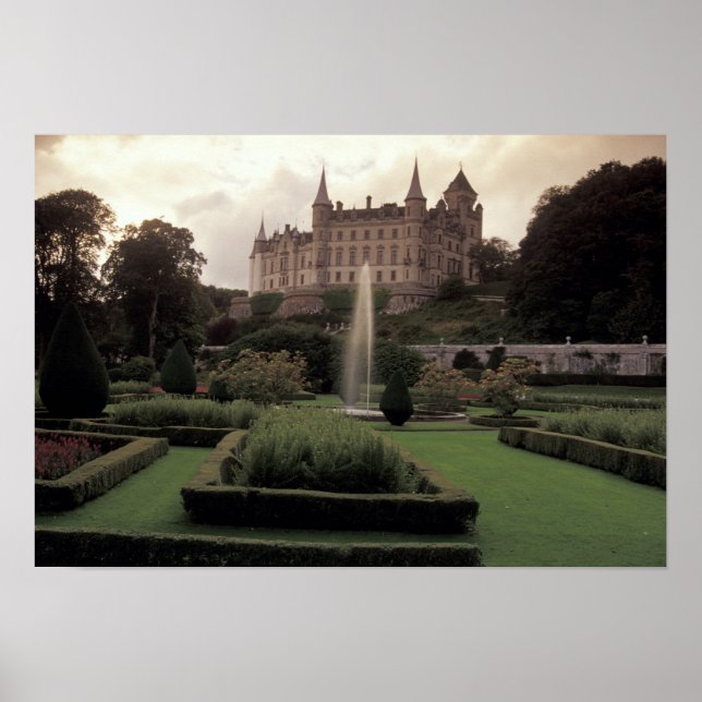 Póster Dunrobin Castle, Escócia (Frente)