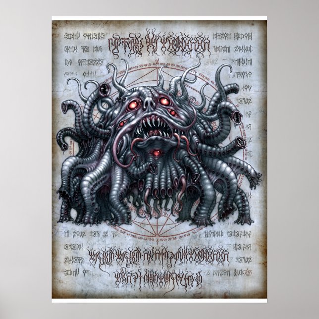 Poster Dunwich Horror 18x24 (Frente)