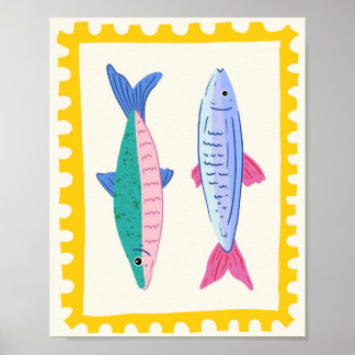 Poster Duo de Sardinhas