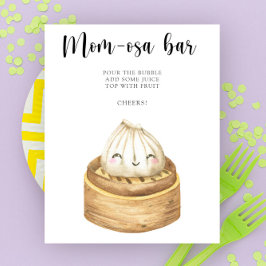 Poster Dupla chinesa - bar Momosa