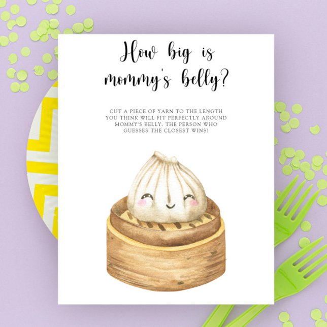 Poster Dupla chinesa - quão grande é o jogo da barriga de (Criador carregado)