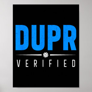 Poster Dupr verificado _ citação engraçada de classificaç