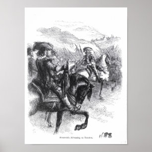 Póster Duque de Monmouth que avança em Taunton