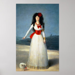 Póster Duquesa de Alba, 1795