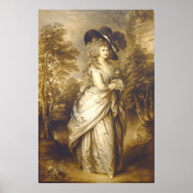 Duquesa de Devonshire Gainsborough Dupont Fine Art