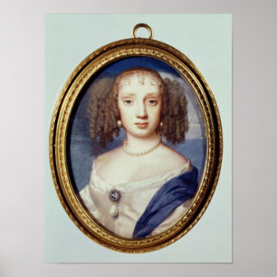 Póster Duquesa de Orleans, c.1665