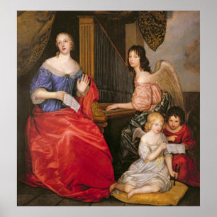 Poster Duquesa La Valliere de Francoise Louise com