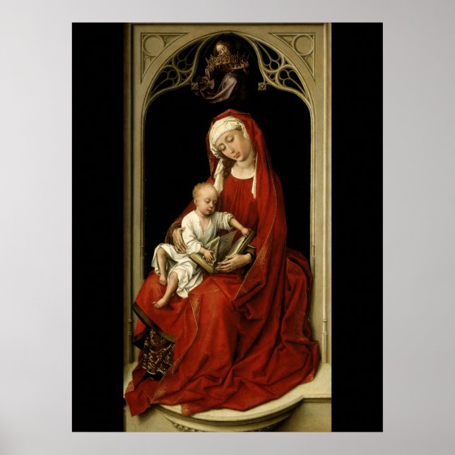 Poster Durán Madonna - Rogier van der Weyden (Frente)
