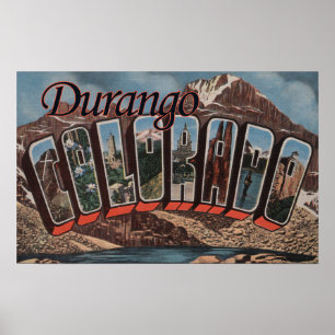 Poster Durango, Colorado - grandes cenas da letra