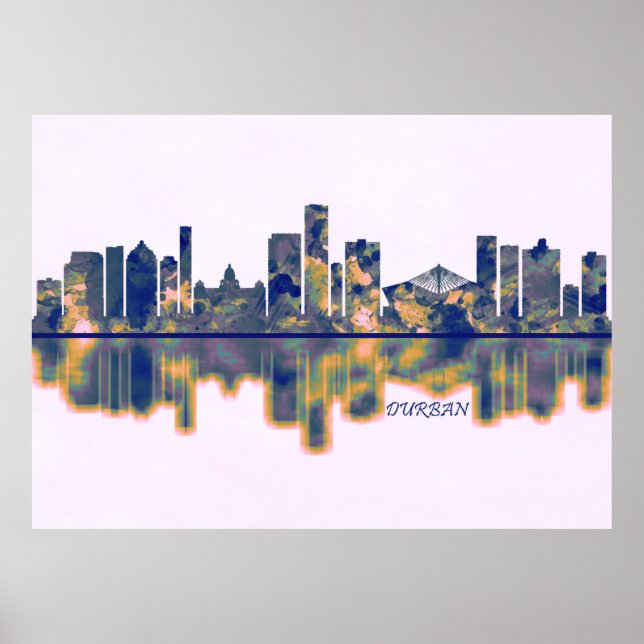 Poster Durban Skyline (Frente)