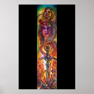 PÓSTER DURENDAL , ESPADA ROMÂNTICA E O ANJO